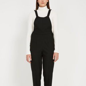 Frank & Oak Black Overalls